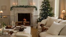 The White Company christmas sitting room