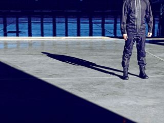 The Y-3 flight suits are tough, flame-resistant and, crucially, made to make one look like a hero