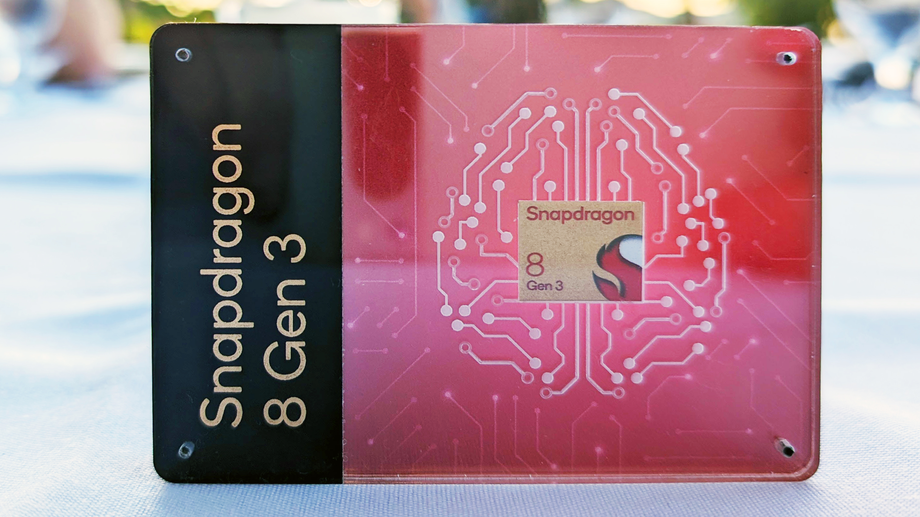 Qualcomm Snapdragon Summit photos from stage and demo samples