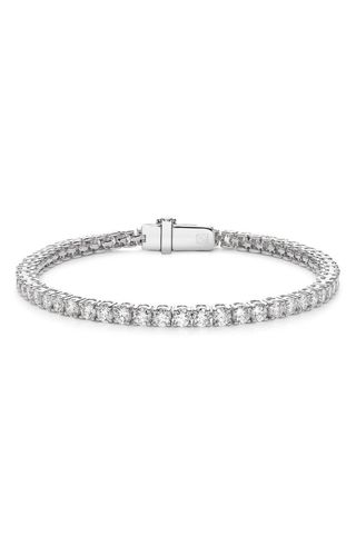 5.5-Carat Lab Grown Diamond Tennis Bracelet