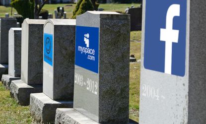 Social media graveyard
