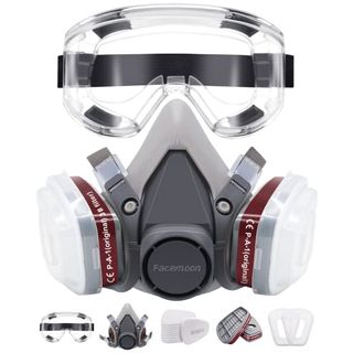 Respirator Mask and Face Cover