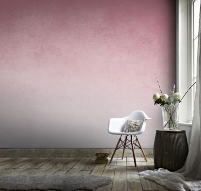 pink toned ombre effect wallpaper by graham & brown
