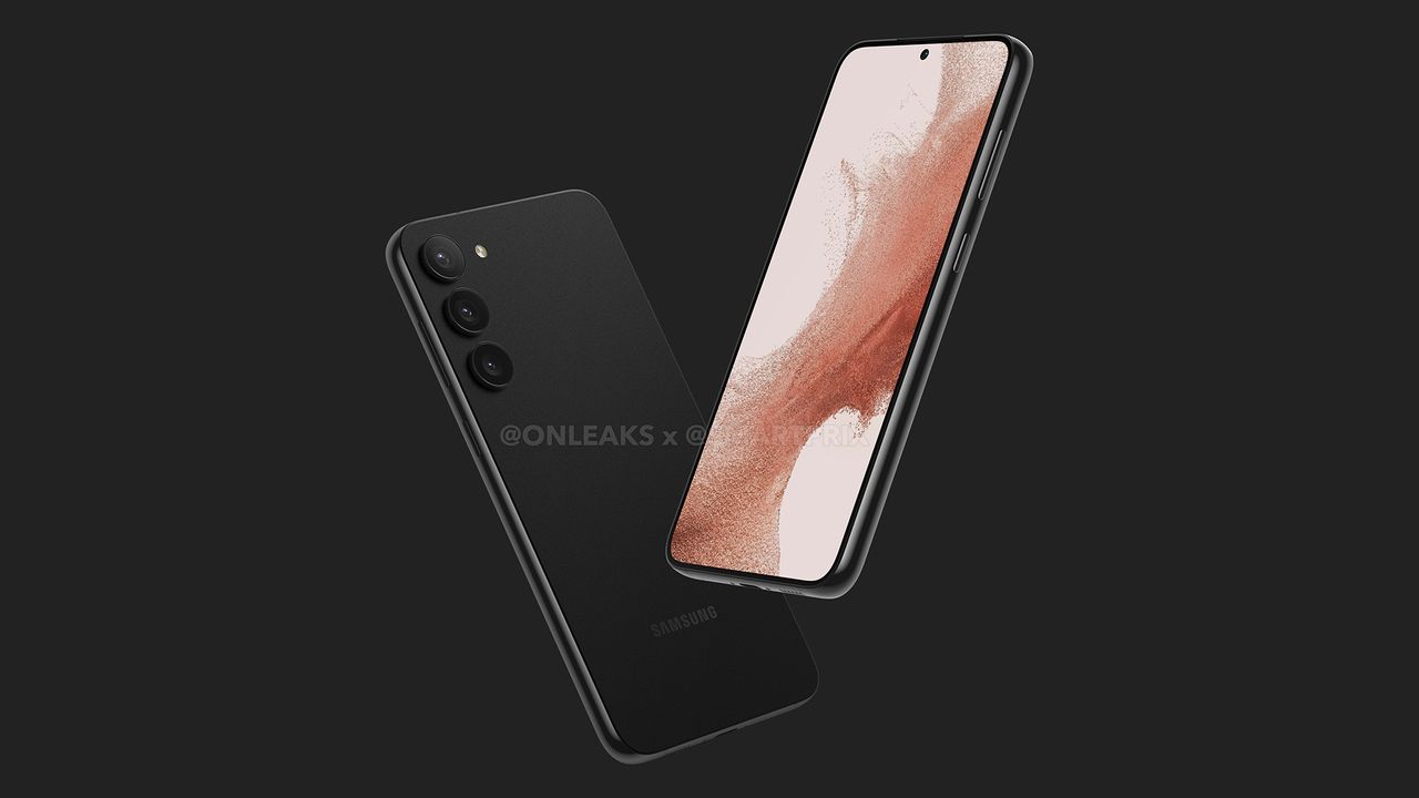 Samsung Galaxy S23 Plus renders