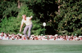 Jack Nicklaus putt 1986