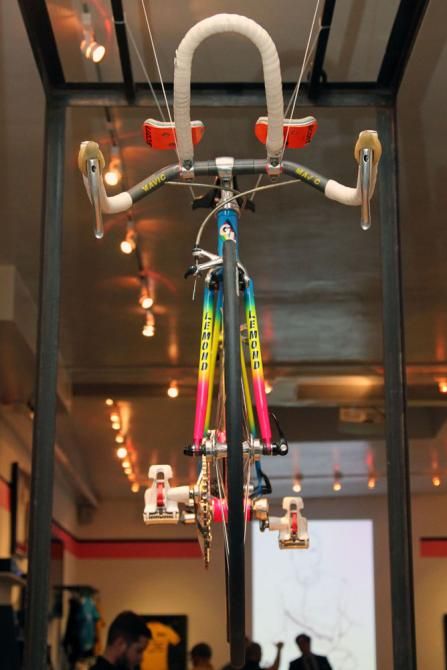 One of Greg LeMond's time trial bikes