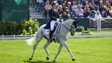 Badminton horse trials dressage: Oliver Townend and Swallow Springs