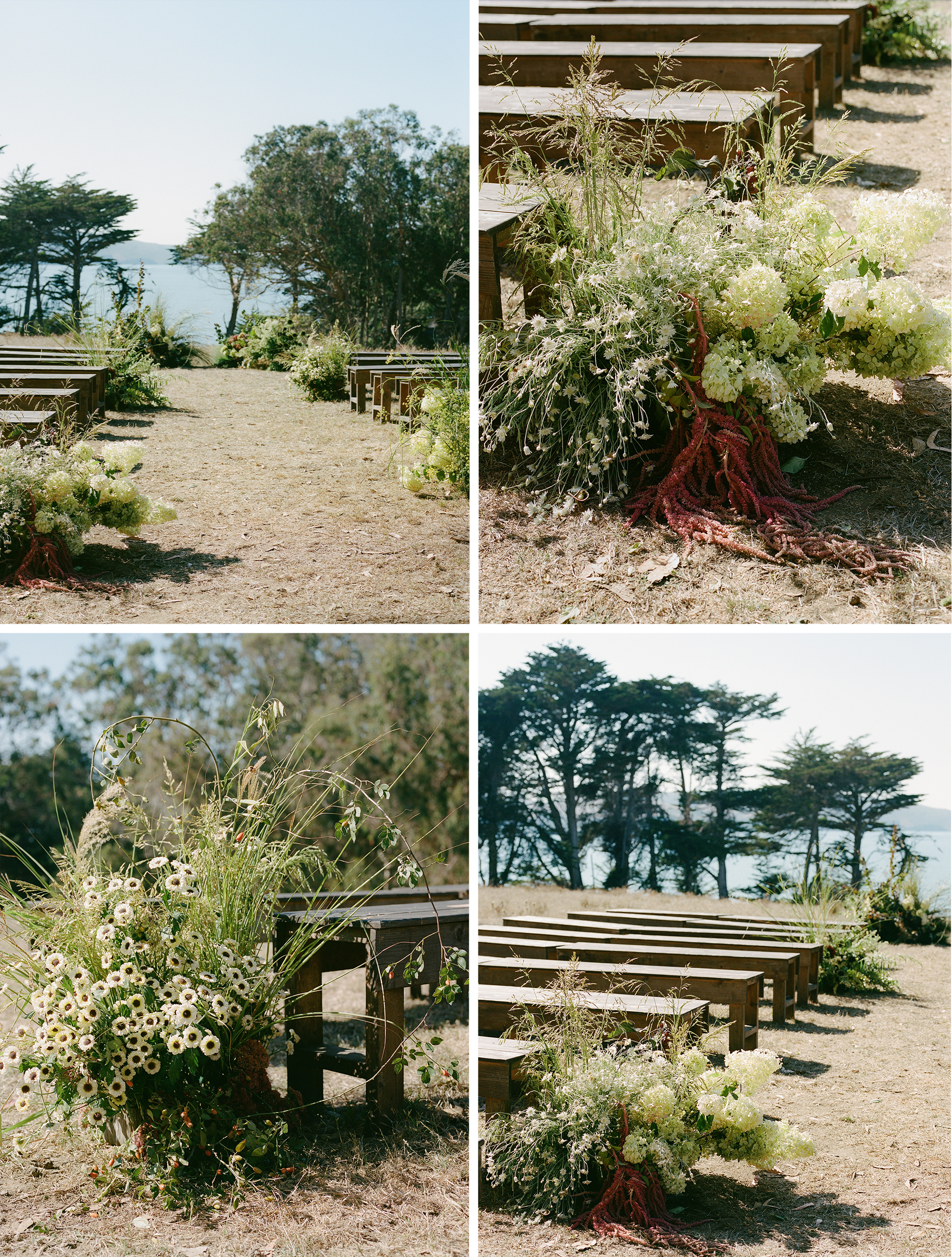 Scenes from the ceremony.