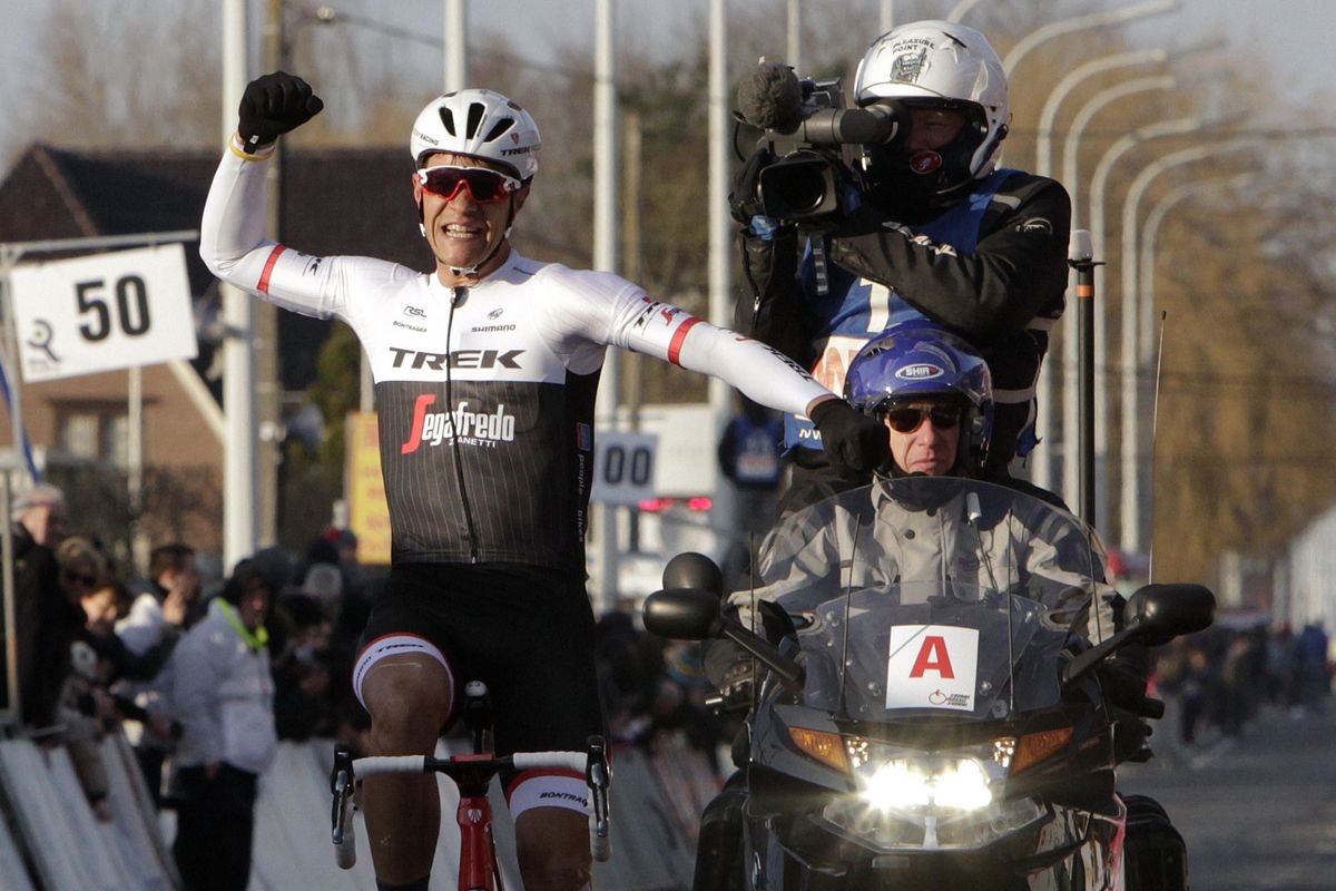 Jasper Stuyven (Trek-Segafredo) wins Kuurne-Brussel-Kuurne