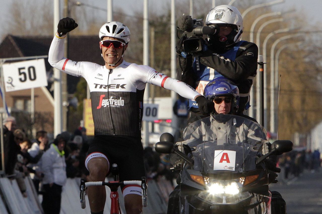 Jasper Stuyven (Trek-Segafredo) wins Kuurne-Brussel-Kuurne
