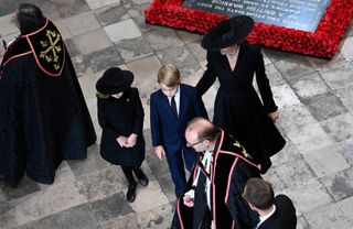 Kate Middleton at Queen's funeral