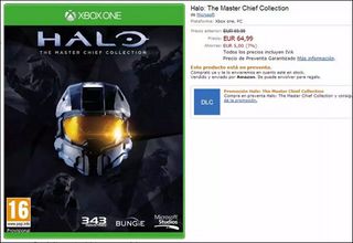 Amazon's listing of Halo PC remakes