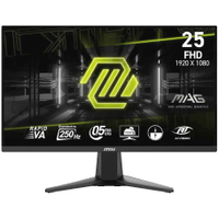 MSI MAG 255XFV | 24-inch | 1080p | Rapid VA | 250 Hz | Adaptive Sync | $149.99 $129.99 at Best Buy (save $20)