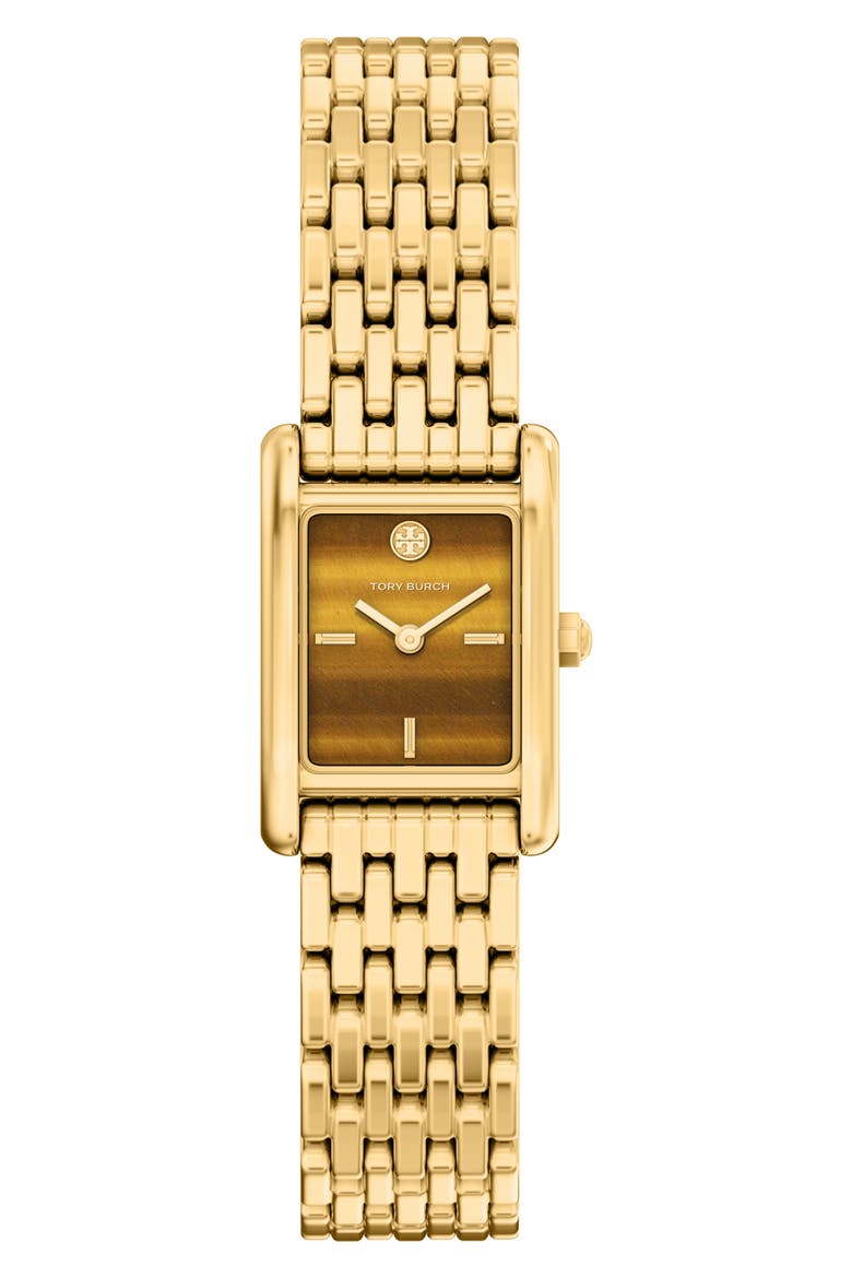 The Small Eleanor Tiger's Eye Bracelet Watch, 22mm X 28mm (nordstrom Exclusive)