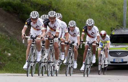 Amore & Vita-Conad before their bikes were stolen