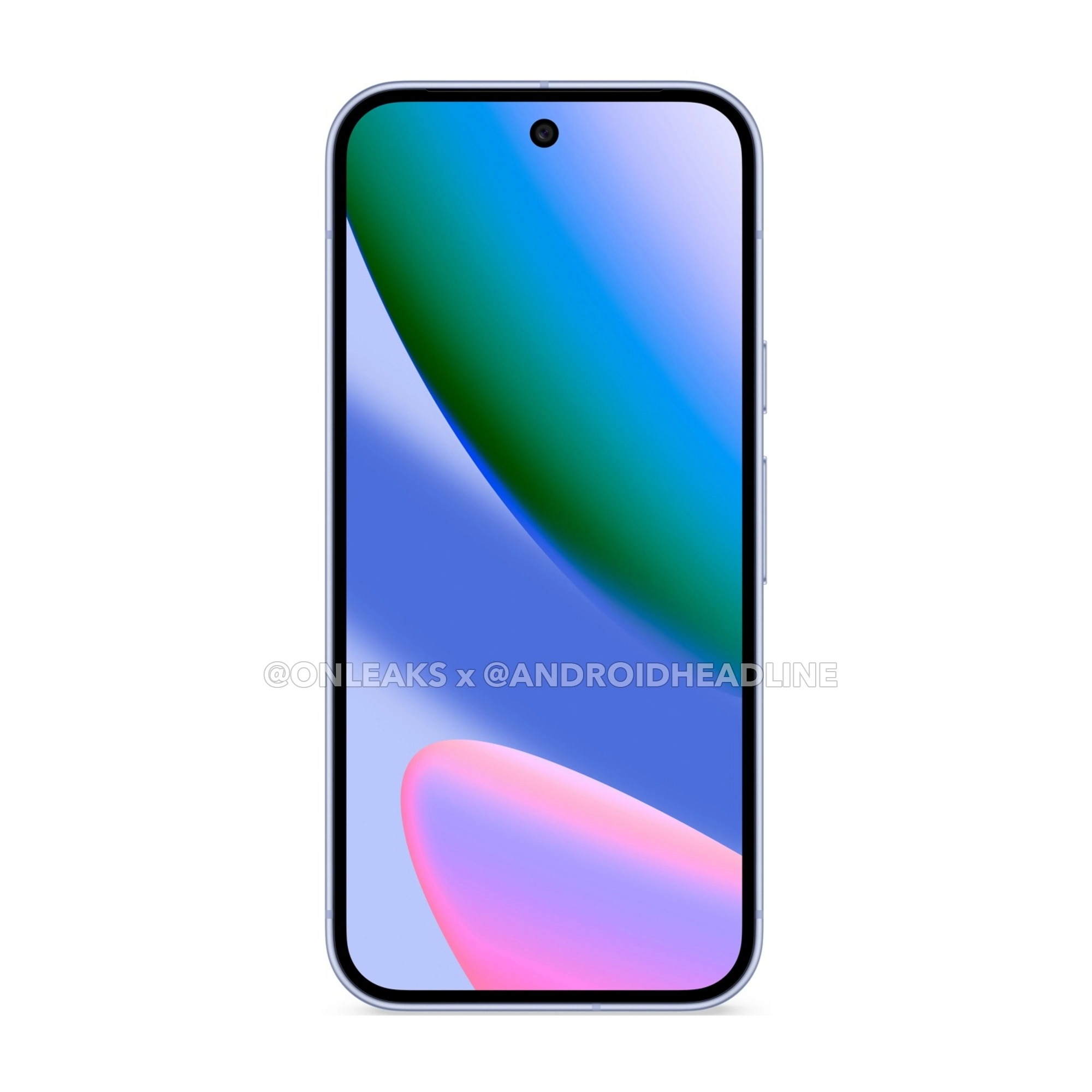 Leaked render of the Google Pixel 10