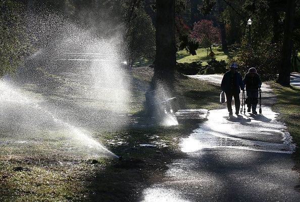 Sprinklers.