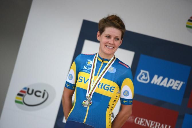 2013 elite women's world championship silver medalist Emma Johansson (Sweden)