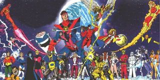 legion of super-heroes dc comics art