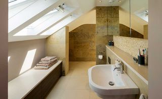 Bathroom in loft conversion