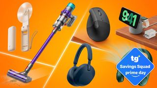 Collage of items on sale for Prime Day