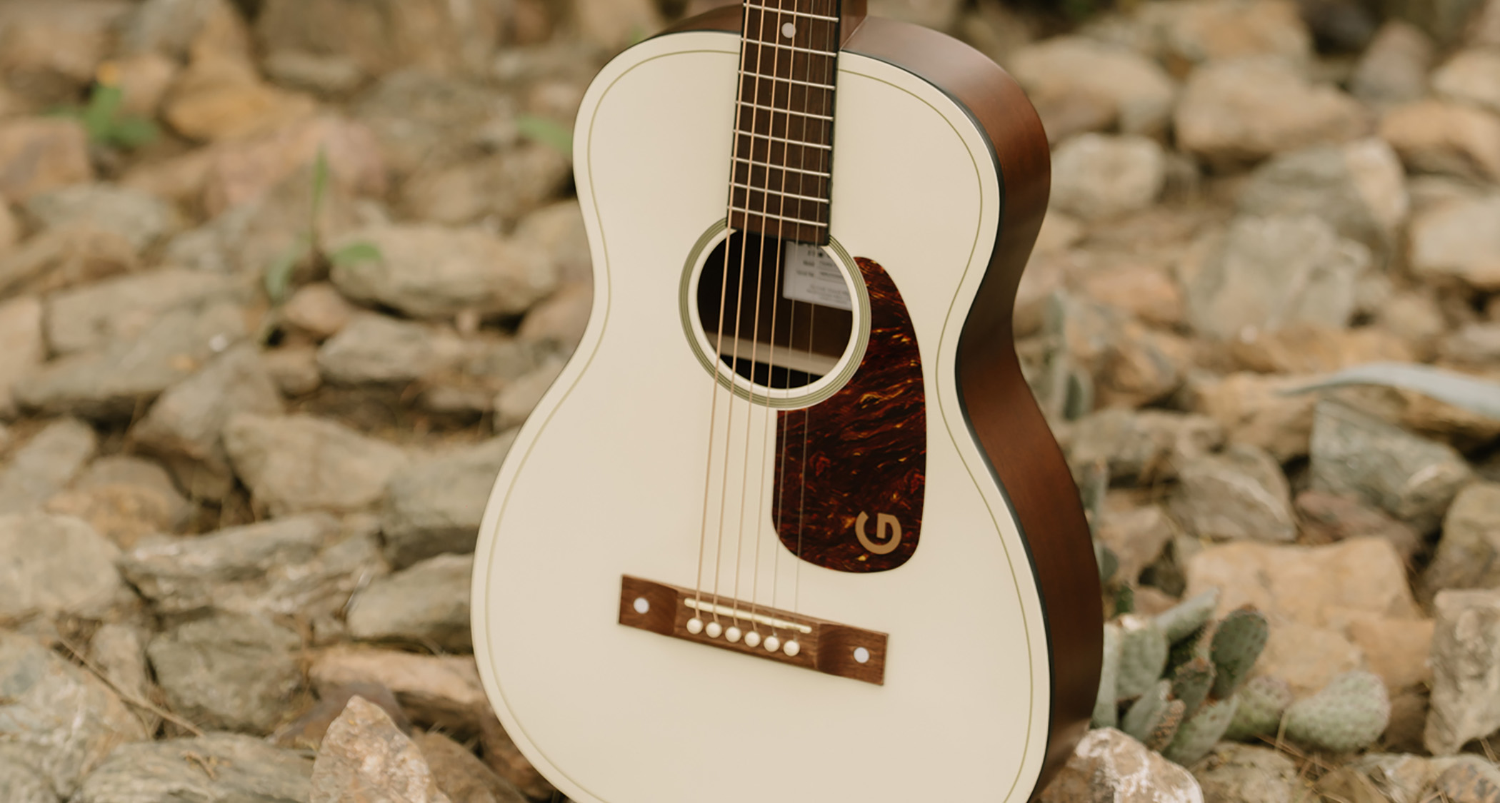 Gretsch Jim Dandy Parlor Ltd in Vintage White