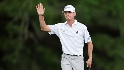 Sam Bennett salutes crowds at The Masters