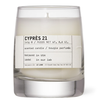 A Cypres 21 candle from Le Labo