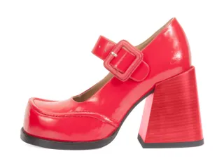 Laurie - Red | Platform Mary Janes | Fluevog Shoes