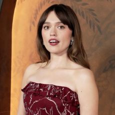 Aimee Lou Wood attends 'The White Lotus' premiere