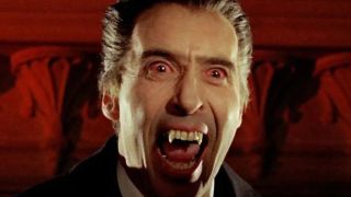 Christopher Lee as Dracula in Dracula: Prince of Darkness