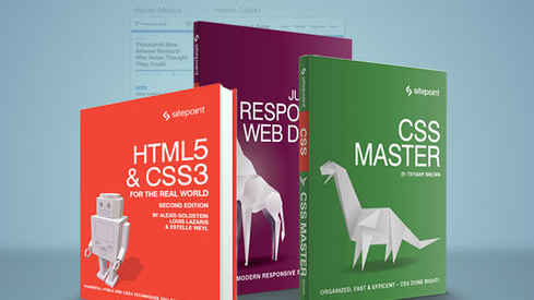 Three web development books