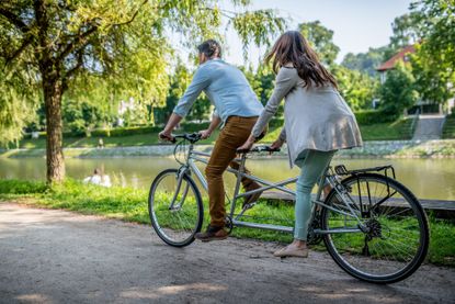 Bicycle for two clearance people