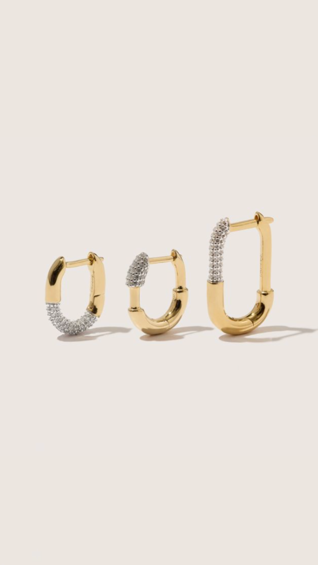 Otiumberg, Pav&amp;eacute; Staple 3 Hoop Stacking Set