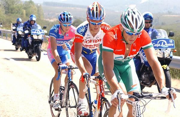 Laszlo Bodrogi (Credit Agricole) drives the break