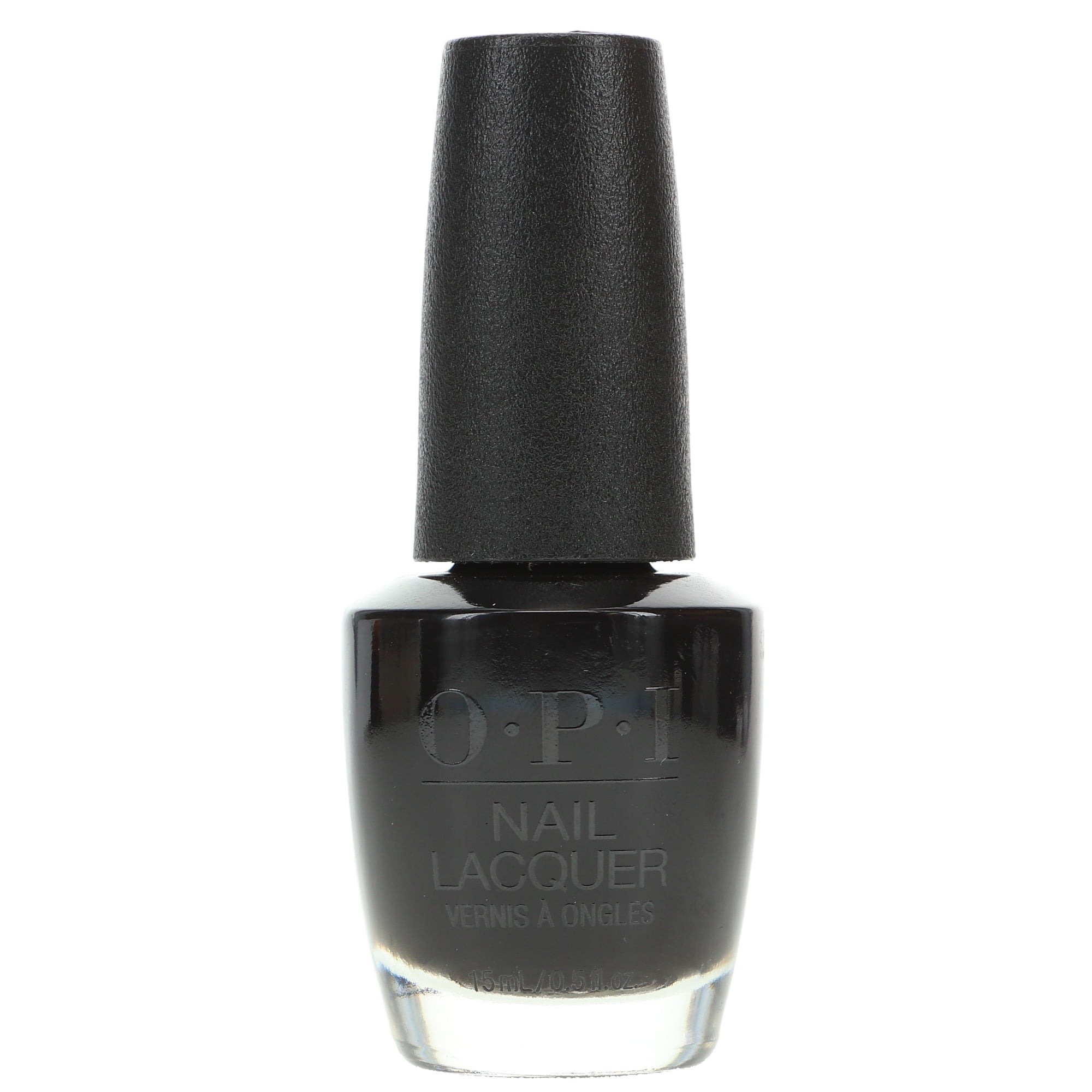 OPI, Opi Nail Lacquer, Black Onyx, Nail Polish, 0.5 Fl Oz