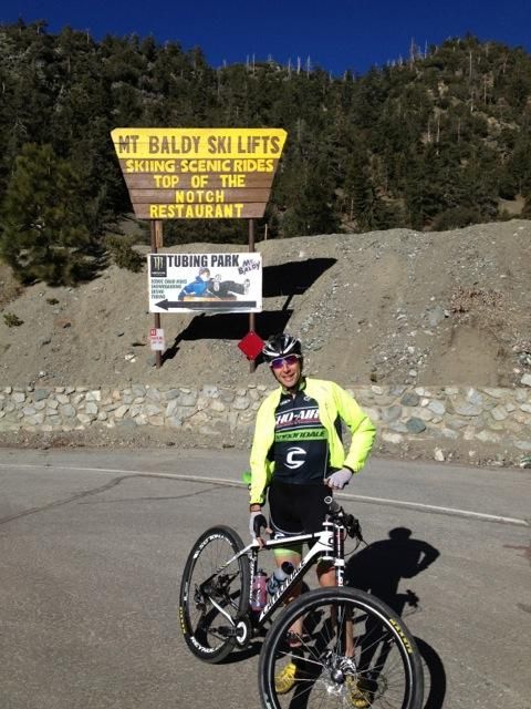 Jeremiah Bishop and Alex Grant rode up to Mt. Baldy. Bishop was on a Flash while Grant enjoyed his Evo.