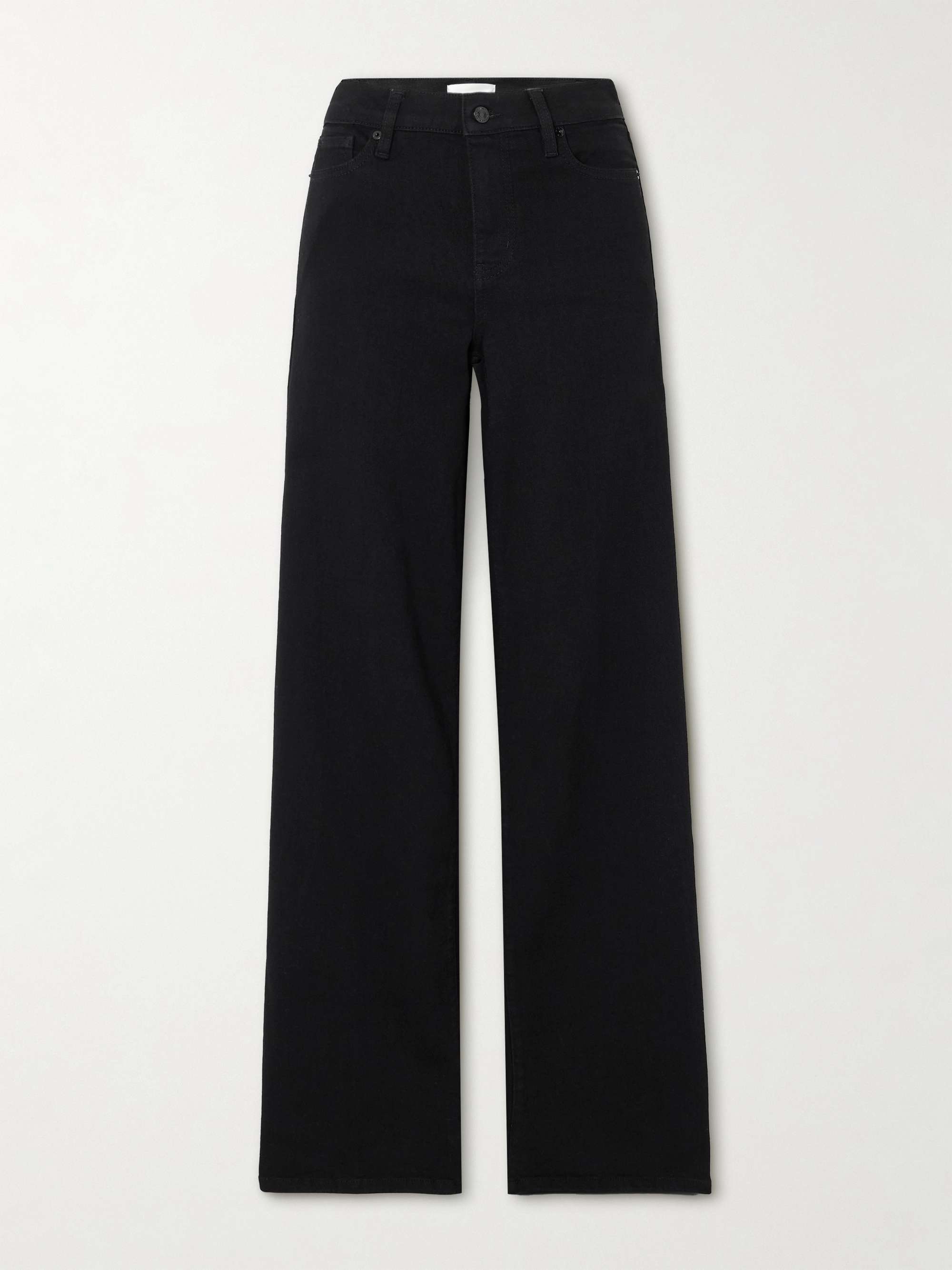 Slim Palazzo Long High-Rise Wide-Leg Jeans