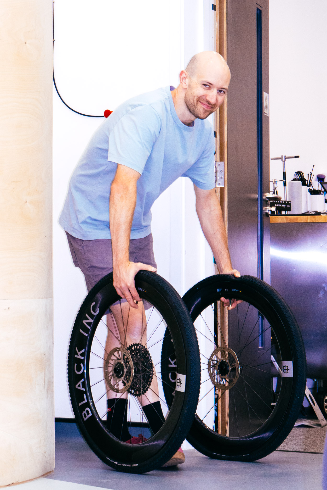 The new Factor Elara being tested in the wind tunnel