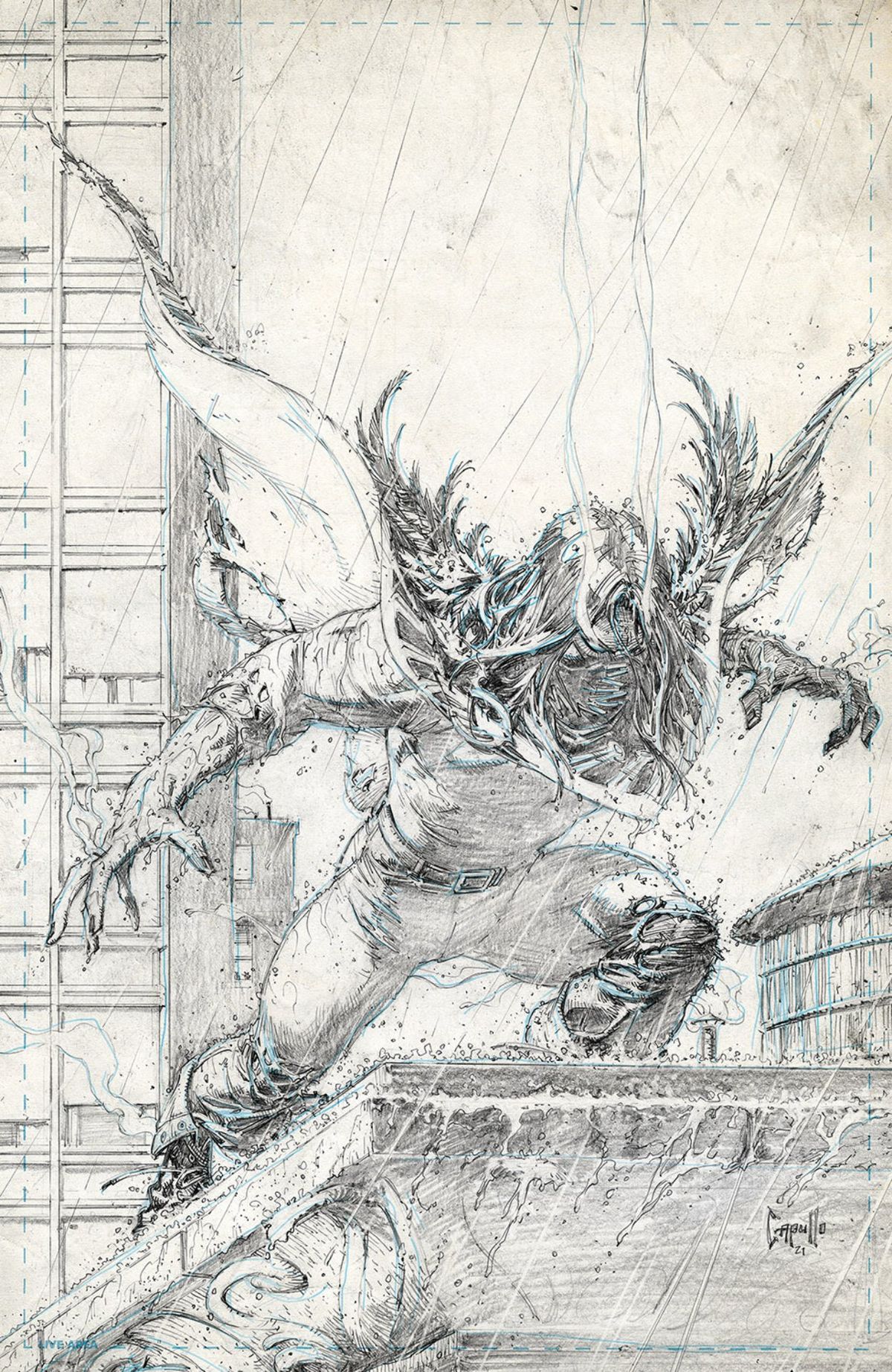 Vanish #1 sketch