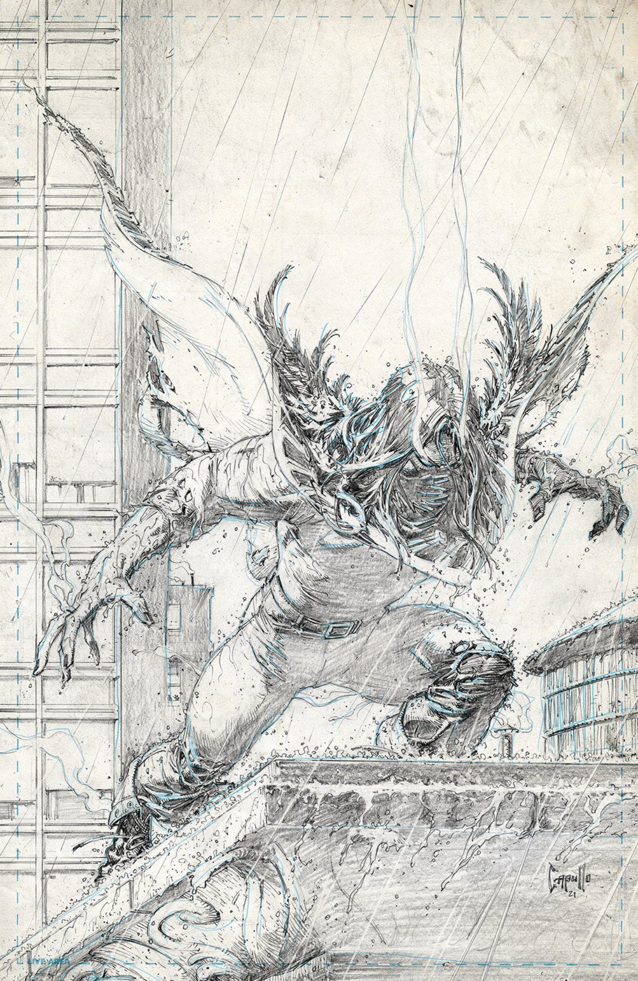 Vanish #1 sketch