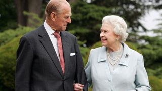HM The Queen Elizabeth II and Prince Philip, The Duke of Edinburgh re-visit Broadlands, to mark their Diamond Wedding Anniversary on November 20.