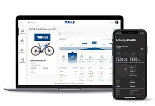 Image shows the Mahle ebike app