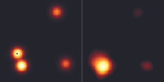 Chandra Observatory evidence for dark matter map