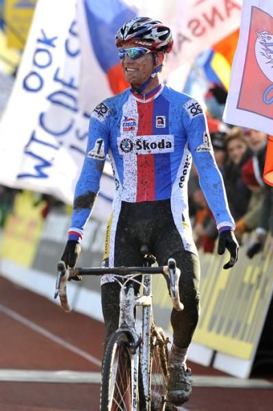 Zdenek Stybar savours his world title success