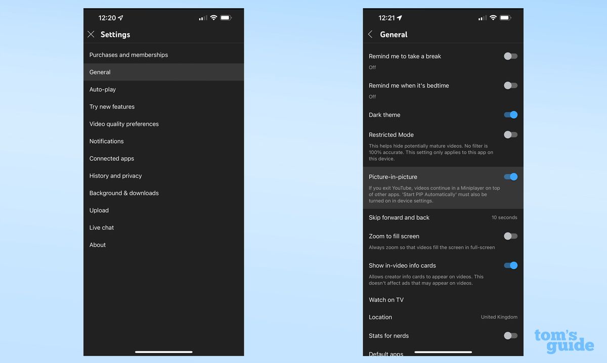 how-to-enable-youtube-picture-in-picture-on-iphone-tom-s-guide