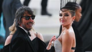 Pierpaolo Piccioli and Florence Pugh at the 2023 Met Gala.