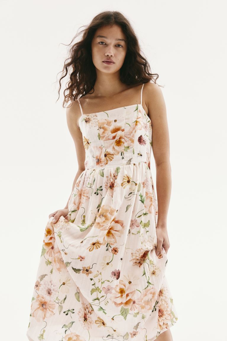Strappy Midi Dress