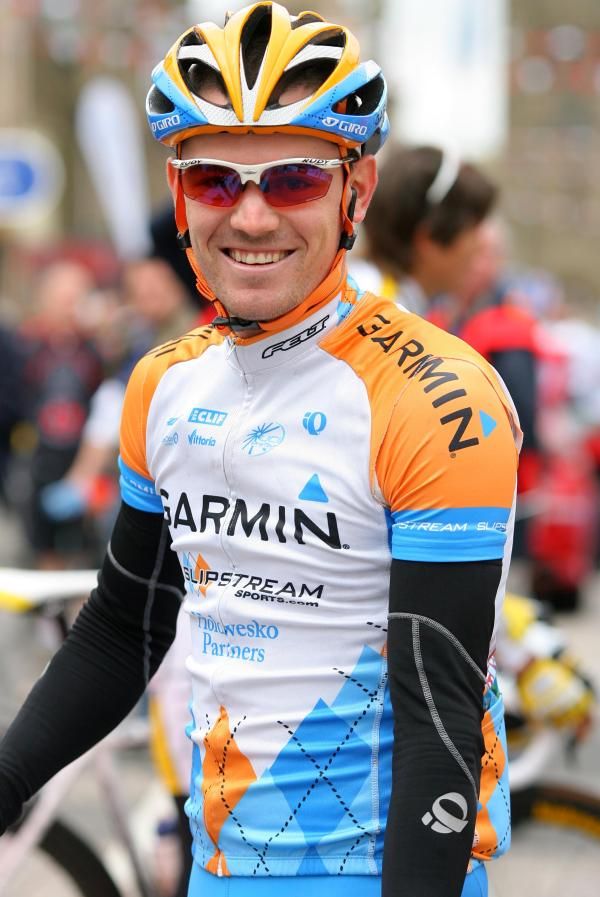 All smiles: It's been a great week of success for Garmin-Slipstream, but today wasn't their day.