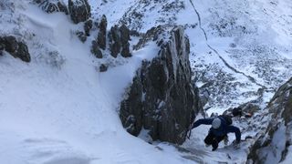 what is free soloing: Bristly Ridge